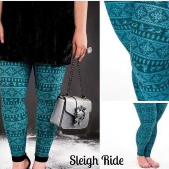 EUC Sweetlegs in One Size “Sleigh Ride” - Picture 3 of 3